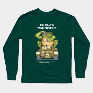 Toadman's Tank Pictures logo wht_txt 2 sided Long Sleeve T-Shirt